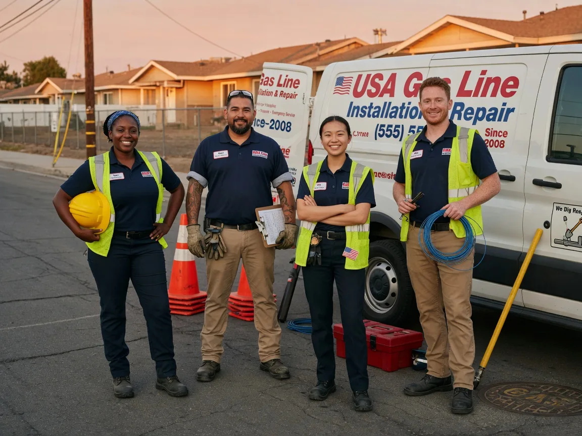 Gas Line Installation company in Alexandria, PA